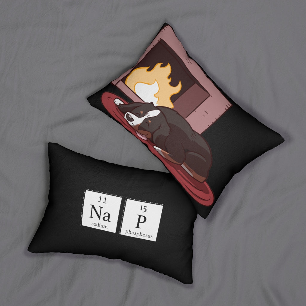 Spun Polyester Lumbar Pillow