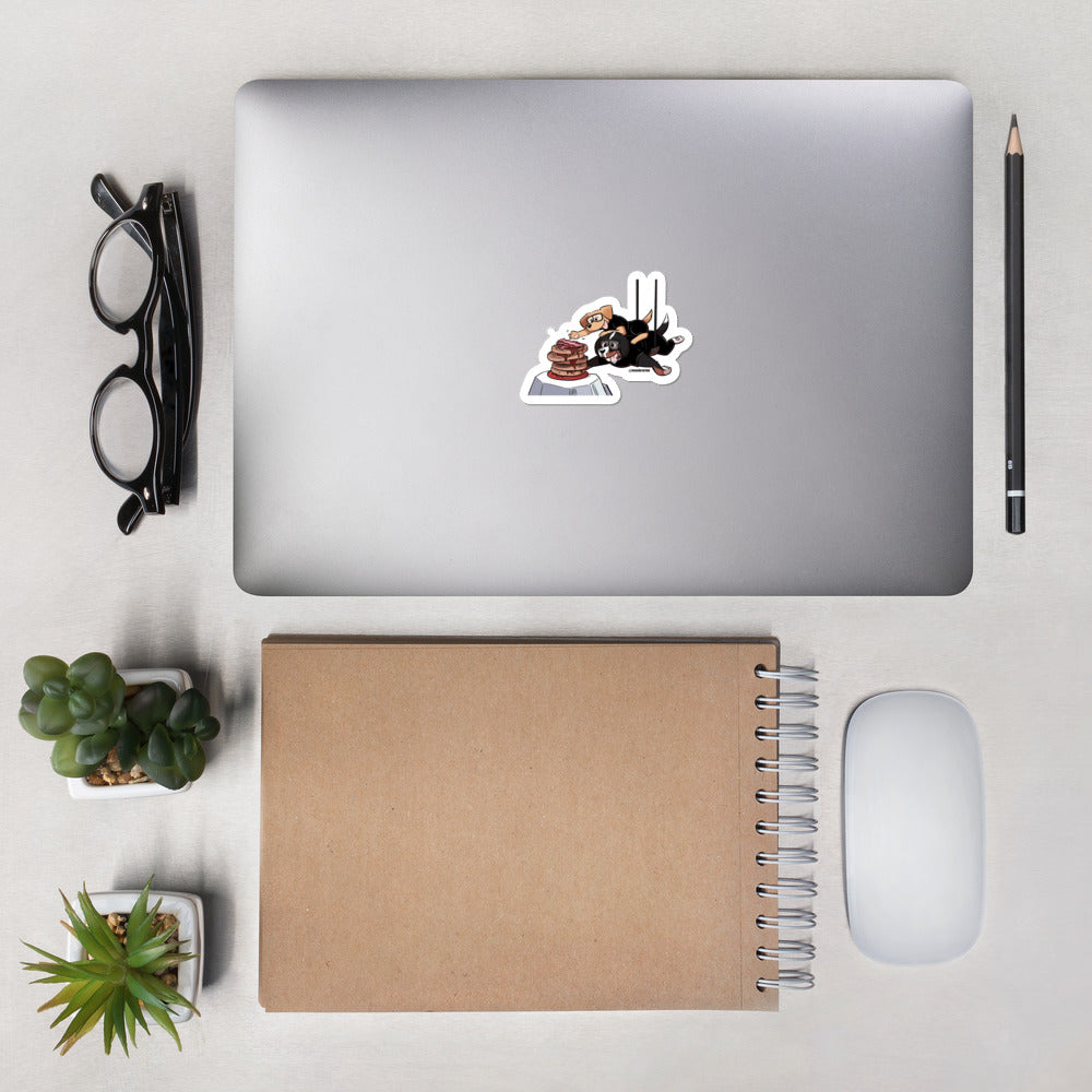Bubble-free stickers:MISSION PAWSSIBLE