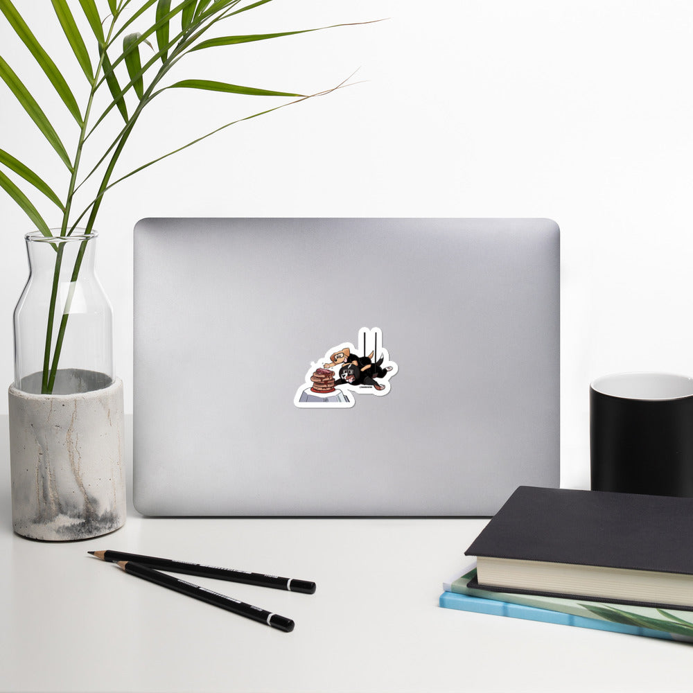 Bubble-free stickers:MISSION PAWSSIBLE