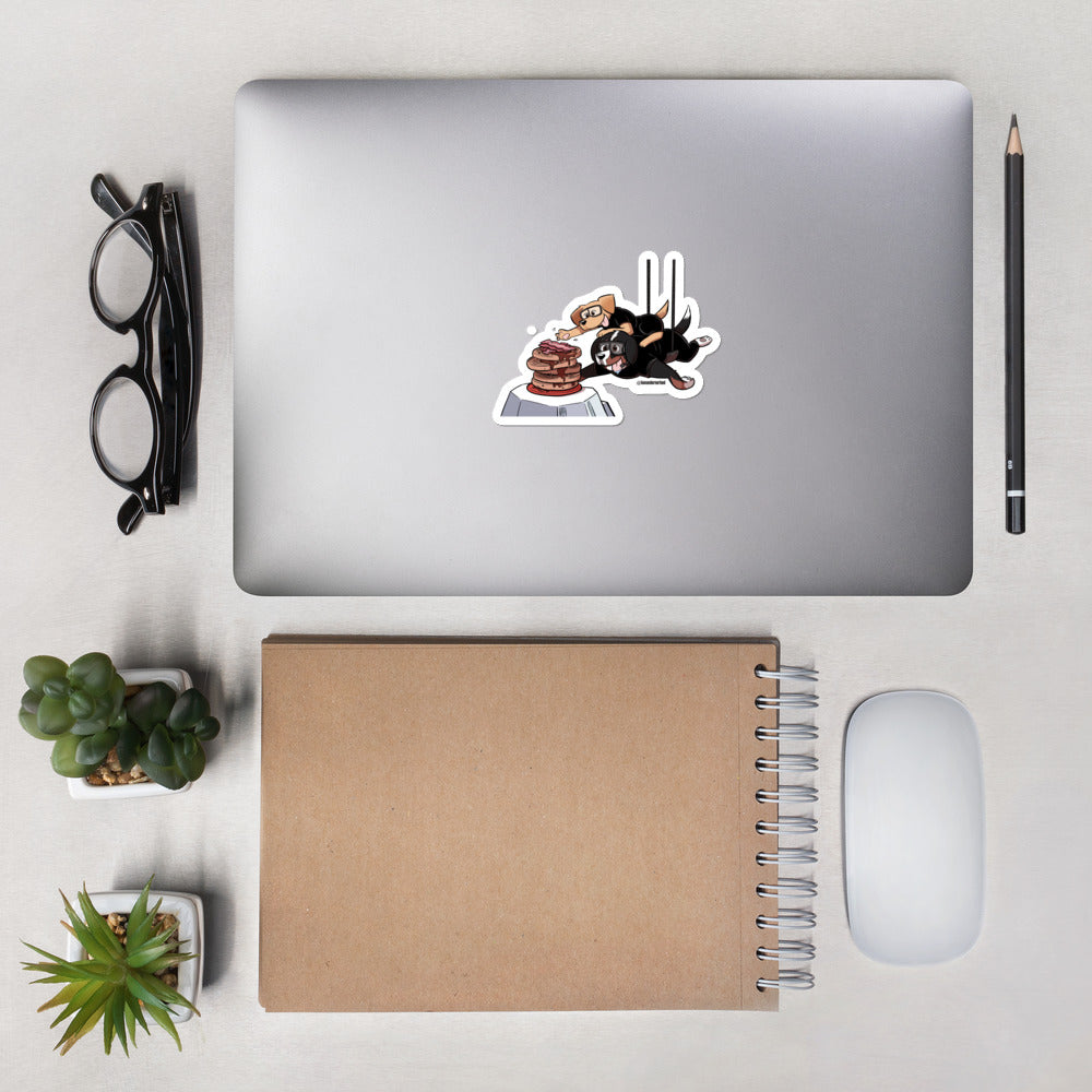 Bubble-free stickers:MISSION PAWSSIBLE