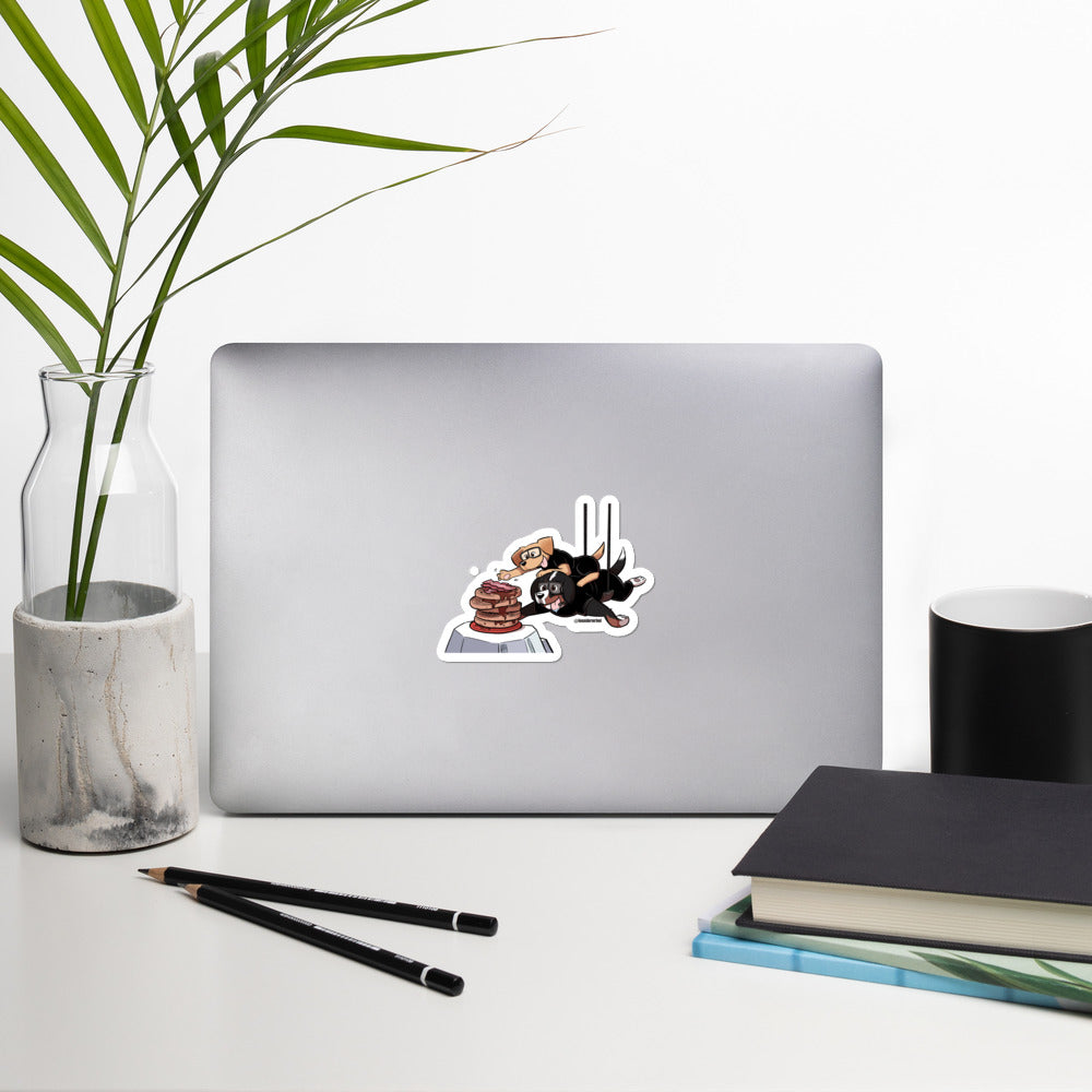 Bubble-free stickers:MISSION PAWSSIBLE