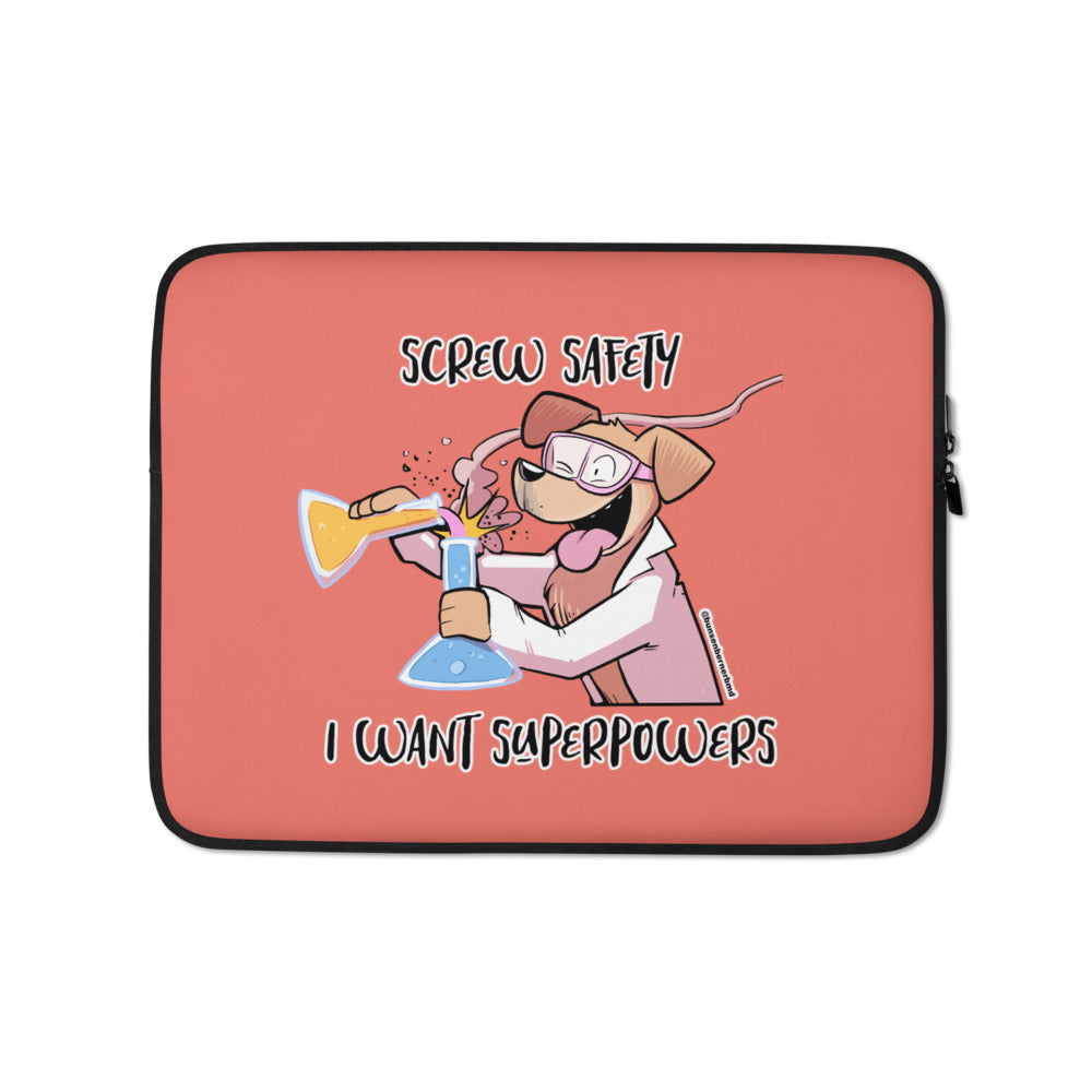 Laptop Sleeve: Screw Safety