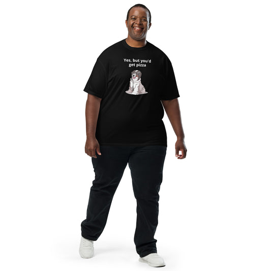 Men’s garment-dyed heavyweight t-shirt- Pizza