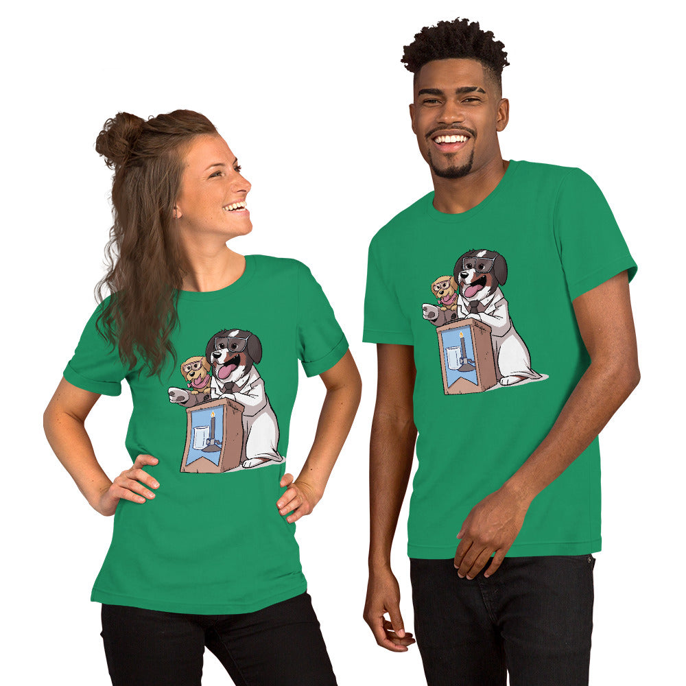 Short-Sleeve Unisex T-Shirt- Bunsen & Beaker 2020