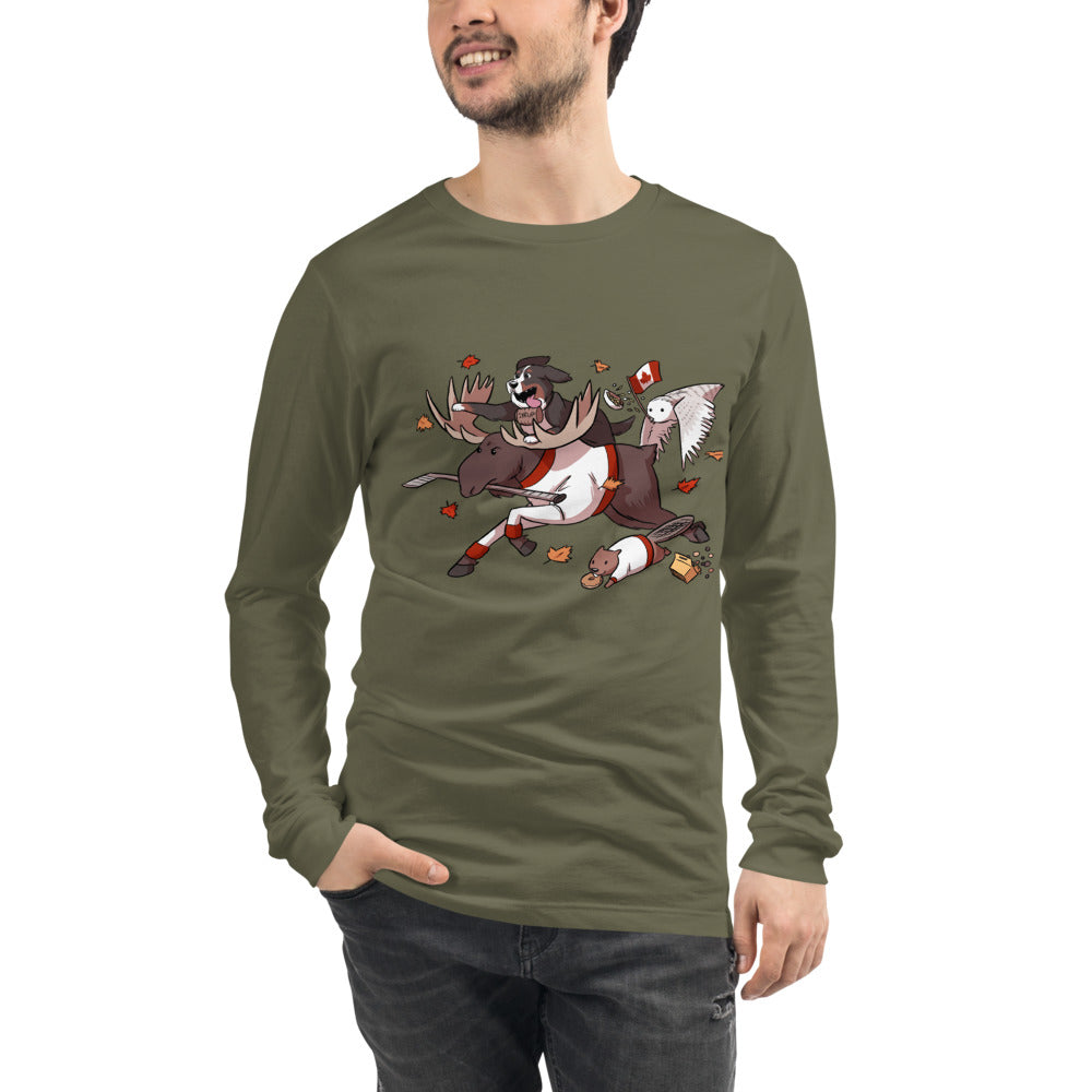 Unisex Long Sleeve Tee- Canada!
