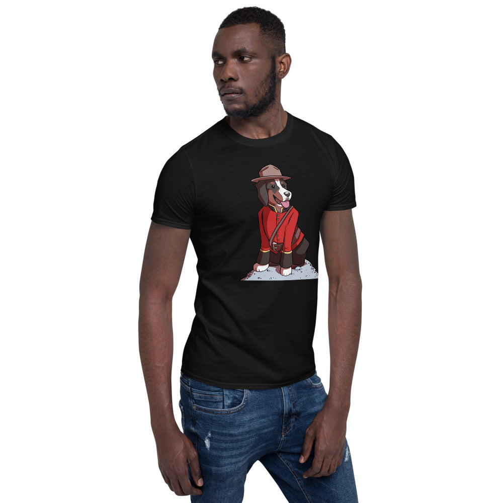 Short-Sleeve Unisex T-Shirt- Mountie Bunsen!