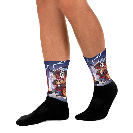 Socks- Bark to the Future