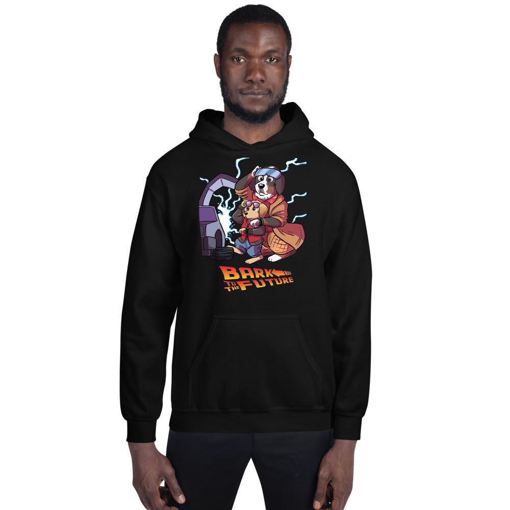 Unisex Hoodie- Bark to the Future