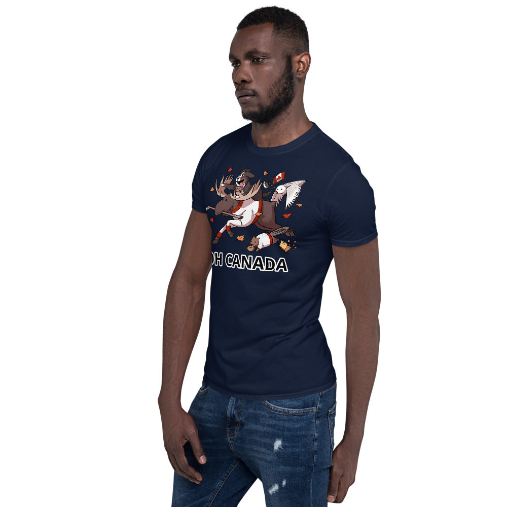 Short-Sleeve Unisex T-Shirt- OH CANADA