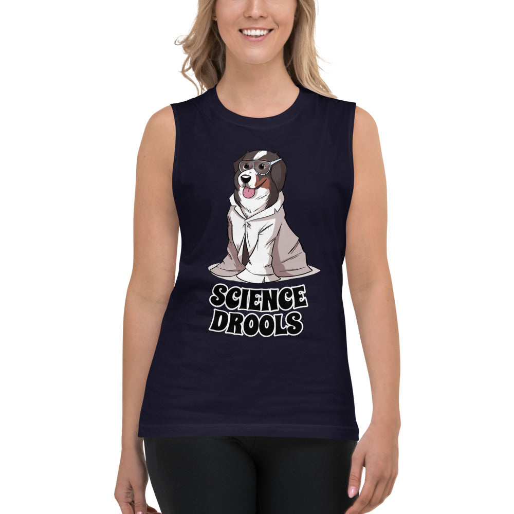 Muscle Shirt- Bunsen Science Drools