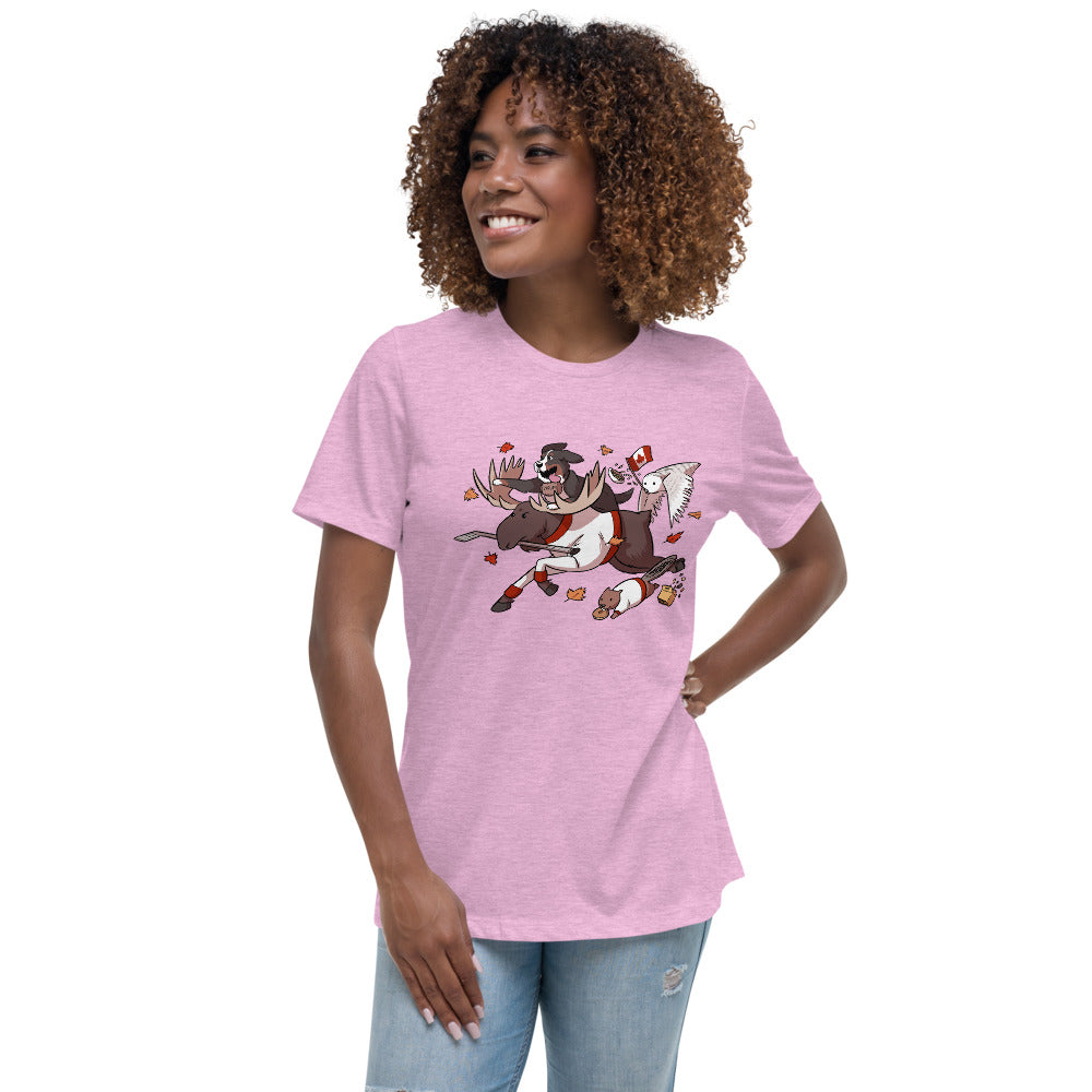 Women's Relaxed T-Shirt- Canada