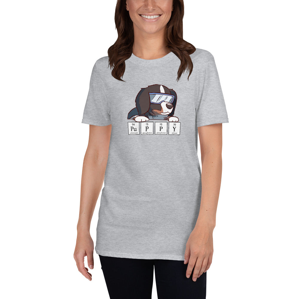 Short-Sleeve Unisex T-Shirt- SCIENCE PUPPY!