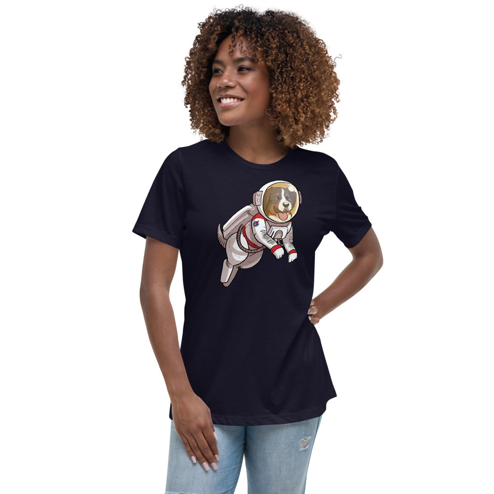 Women's Relaxed T-Shirt - Space Bunsen