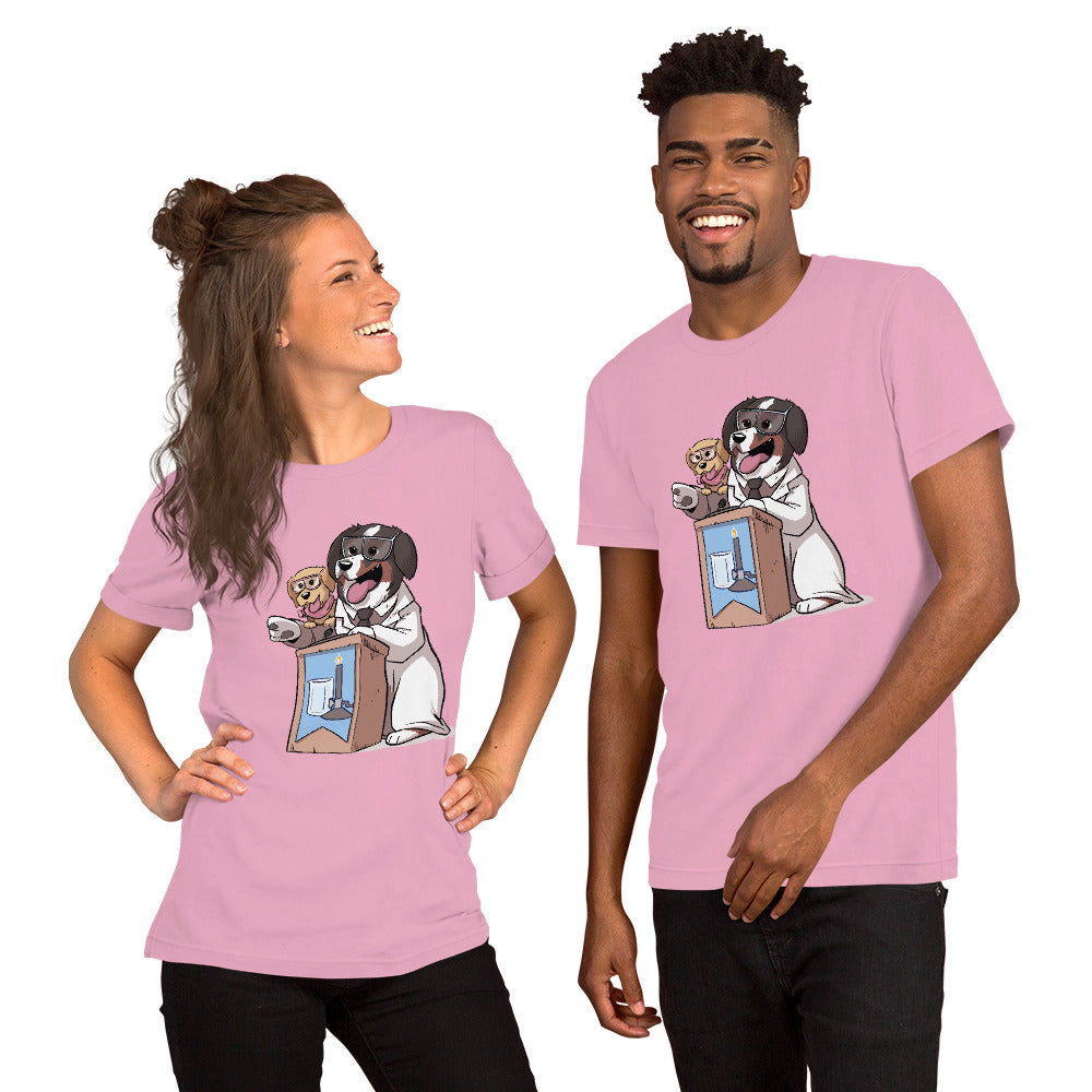 Short-Sleeve Unisex T-Shirt- Bunsen & Beaker 2020