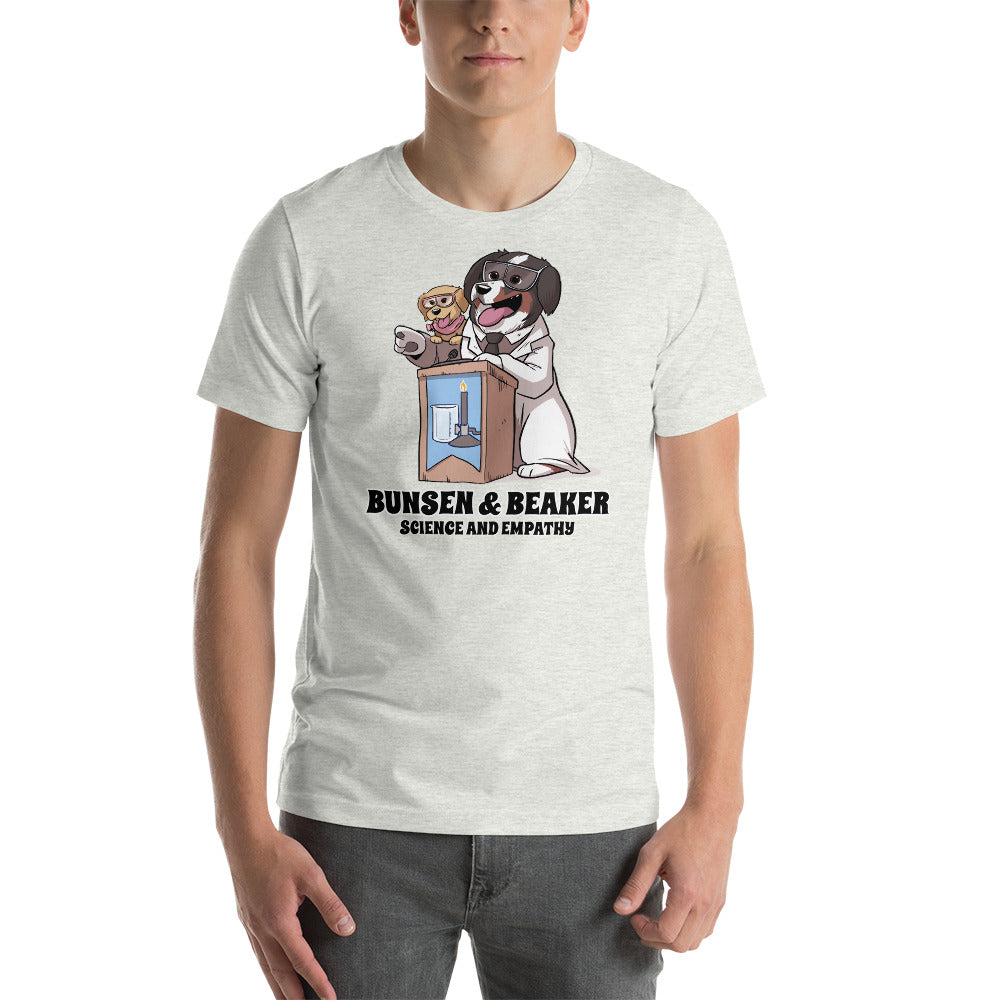 Short-Sleeve Unisex T-Shirt- Science and Empathy