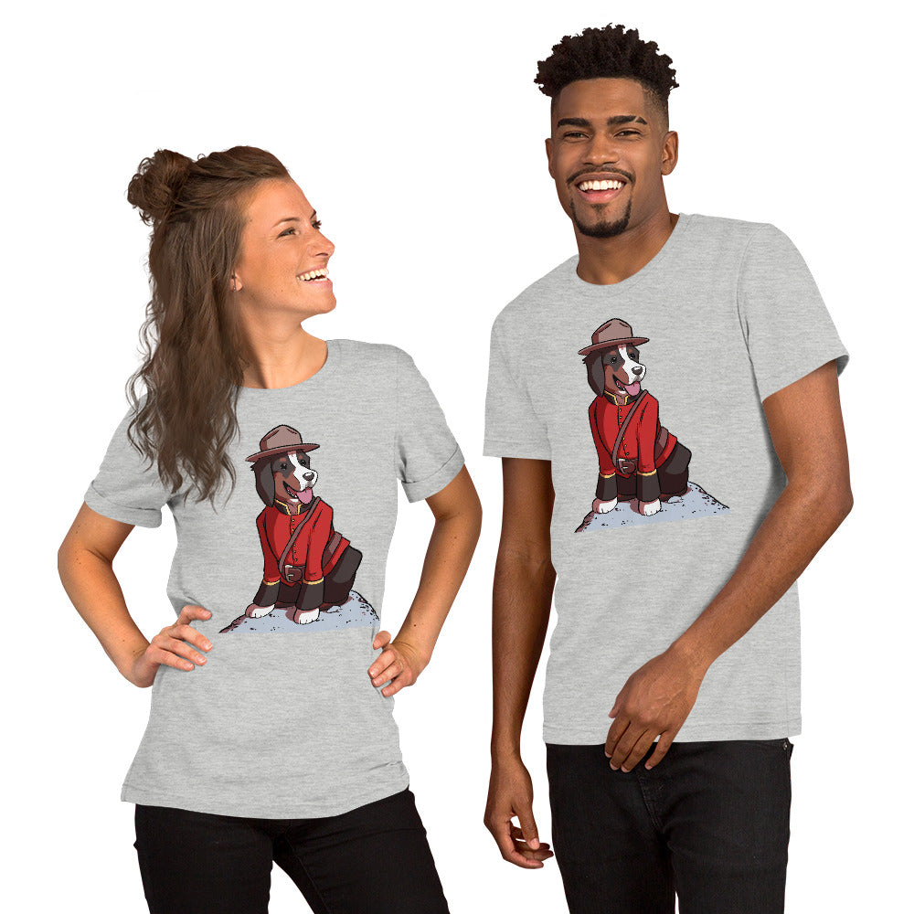 Short-Sleeve Unisex T-Shirt- Mountie Bunsen