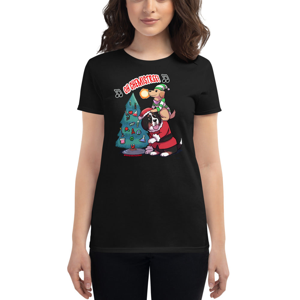 Women's short sleeve t-shirt- Oh Chemistree!