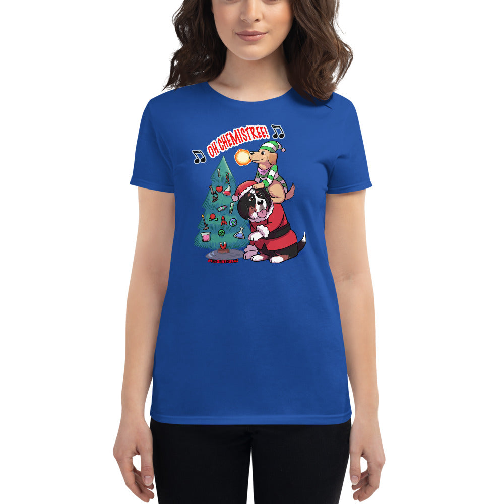 Women's short sleeve t-shirt- Oh Chemistree!