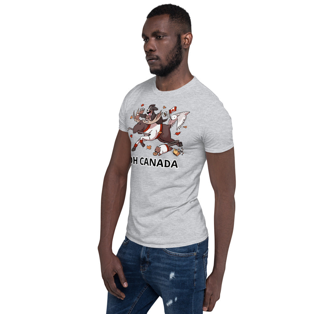 Short-Sleeve Unisex T-Shirt- OH CANADA
