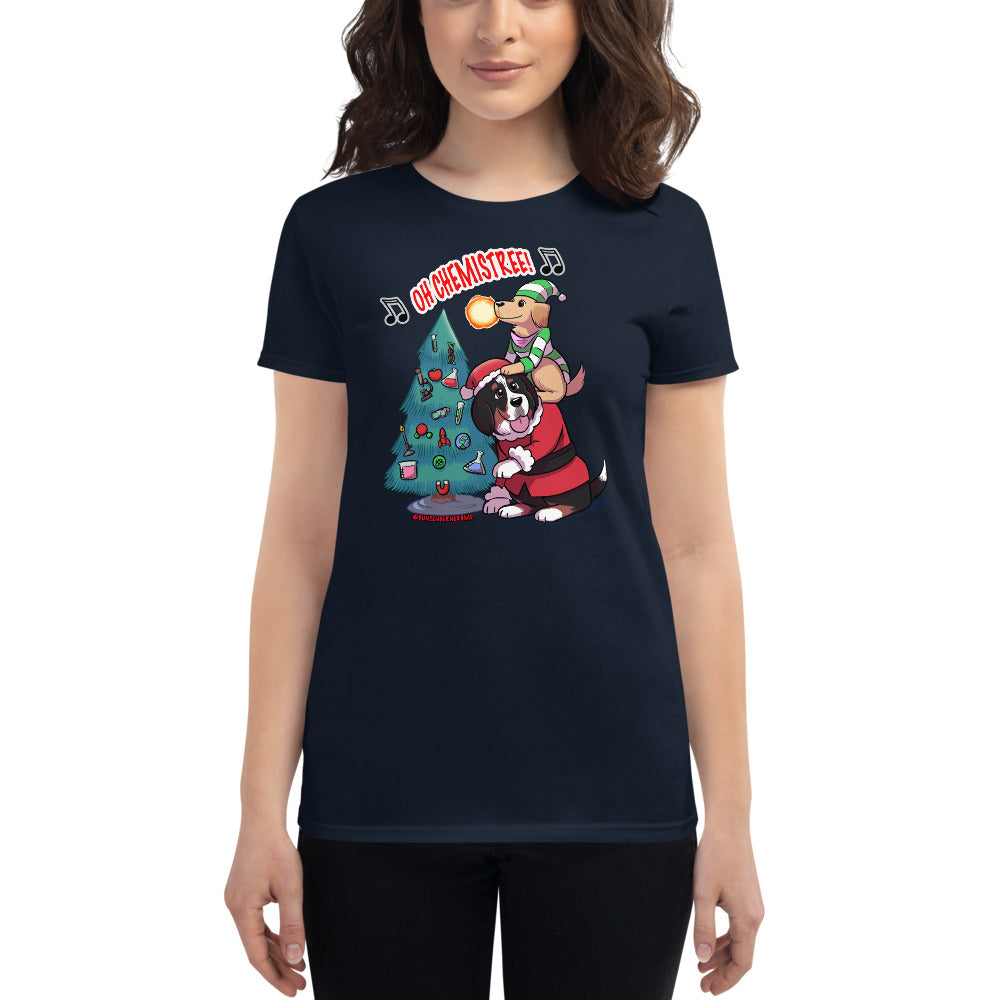 Women's short sleeve t-shirt- Oh Chemistree!