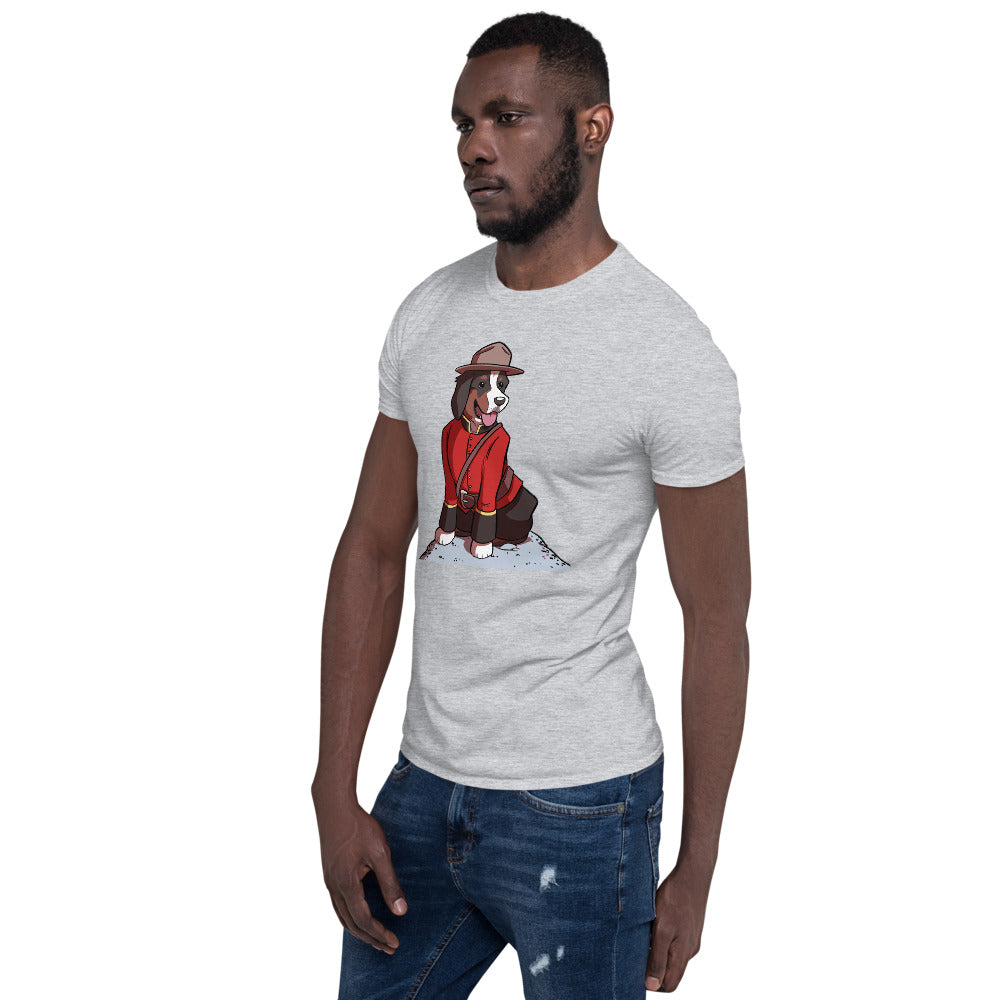 Short-Sleeve Unisex T-Shirt- Mountie Bunsen!