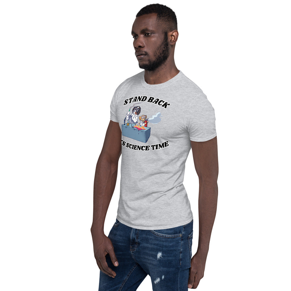 Short-Sleeve Unisex T-Shirt- Mad Science IT'S SCIENCE TIME!