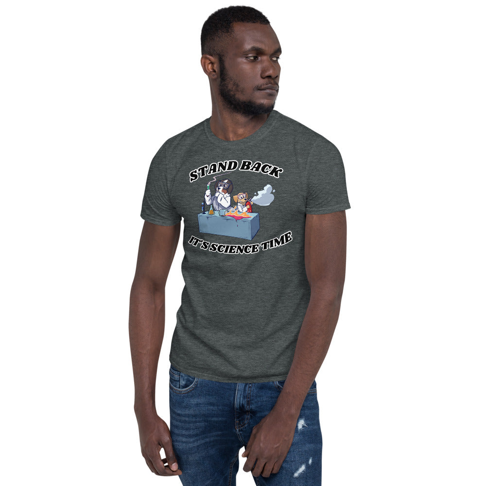 Short-Sleeve Unisex T-Shirt- Mad Science IT'S SCIENCE TIME!