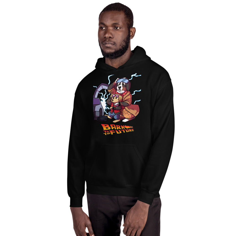 Unisex Hoodie- Bark to the Future