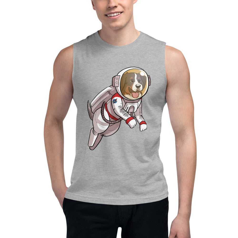 Muscle Shirt- Space Bunsen