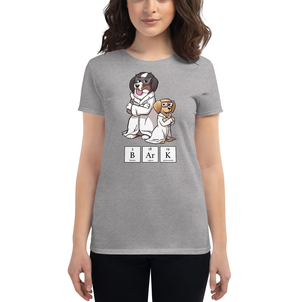 Women's short sleeve t-shirt- BARK
