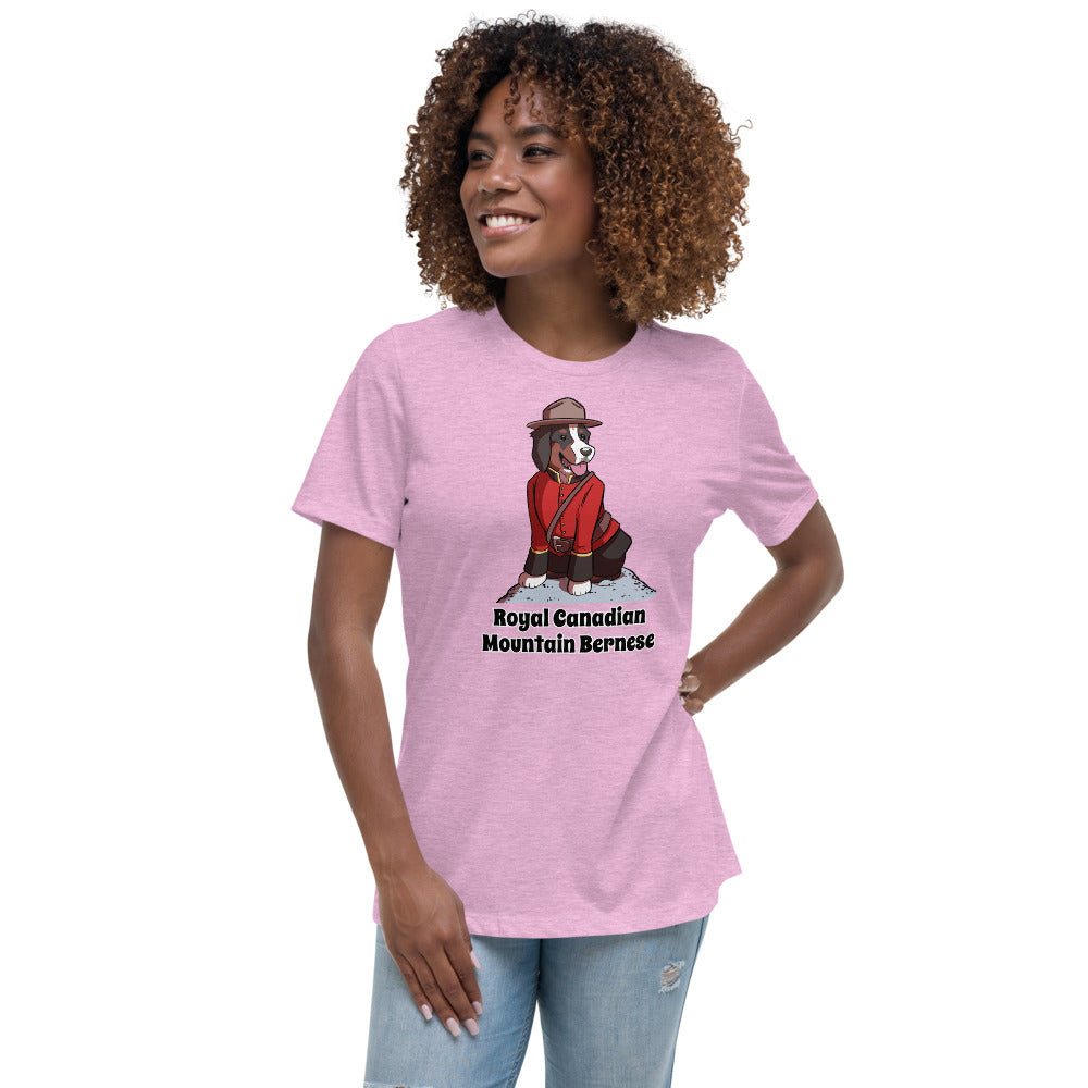 Women's Relaxed T-Shirt- Mountie Bunsen