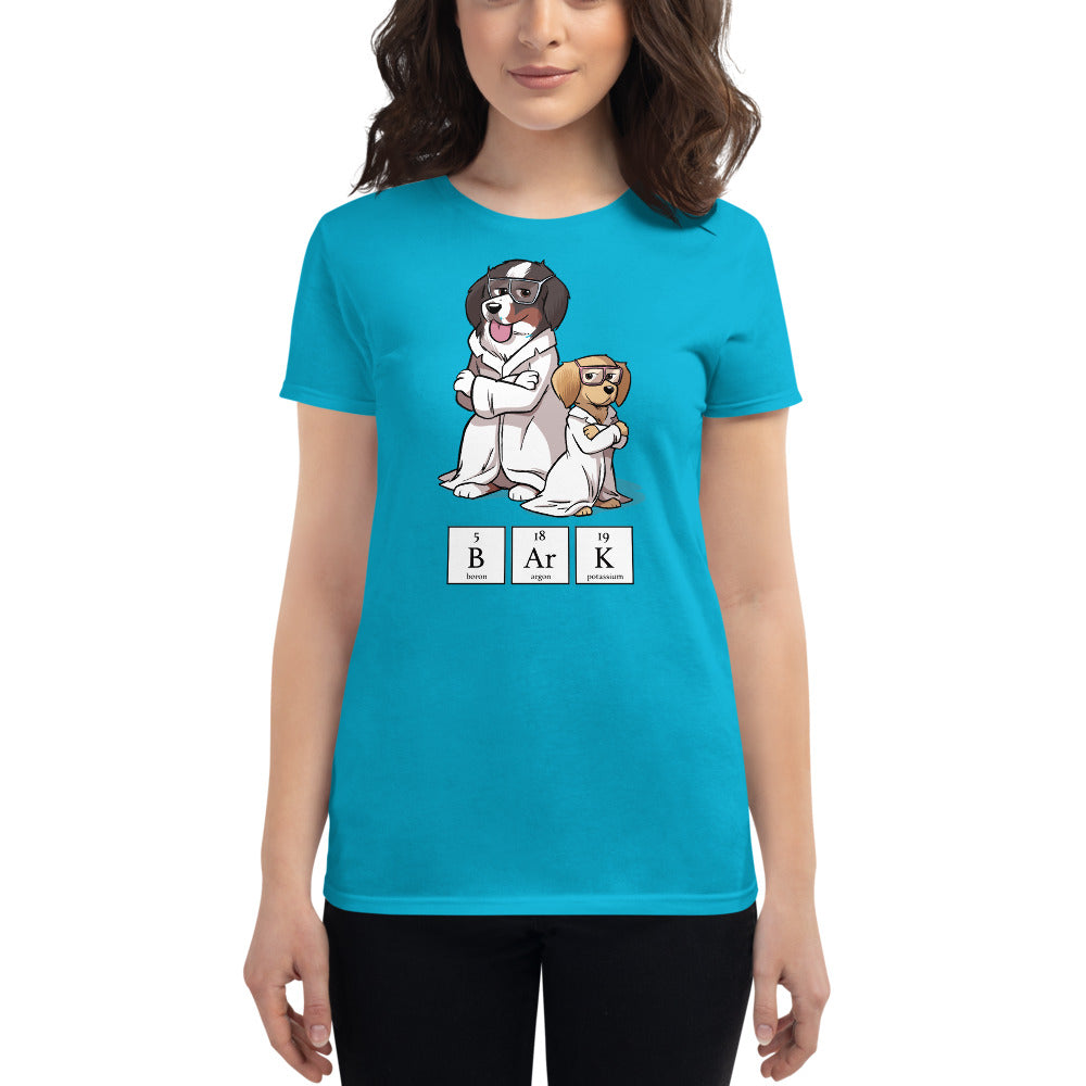 Women's short sleeve t-shirt- BARK