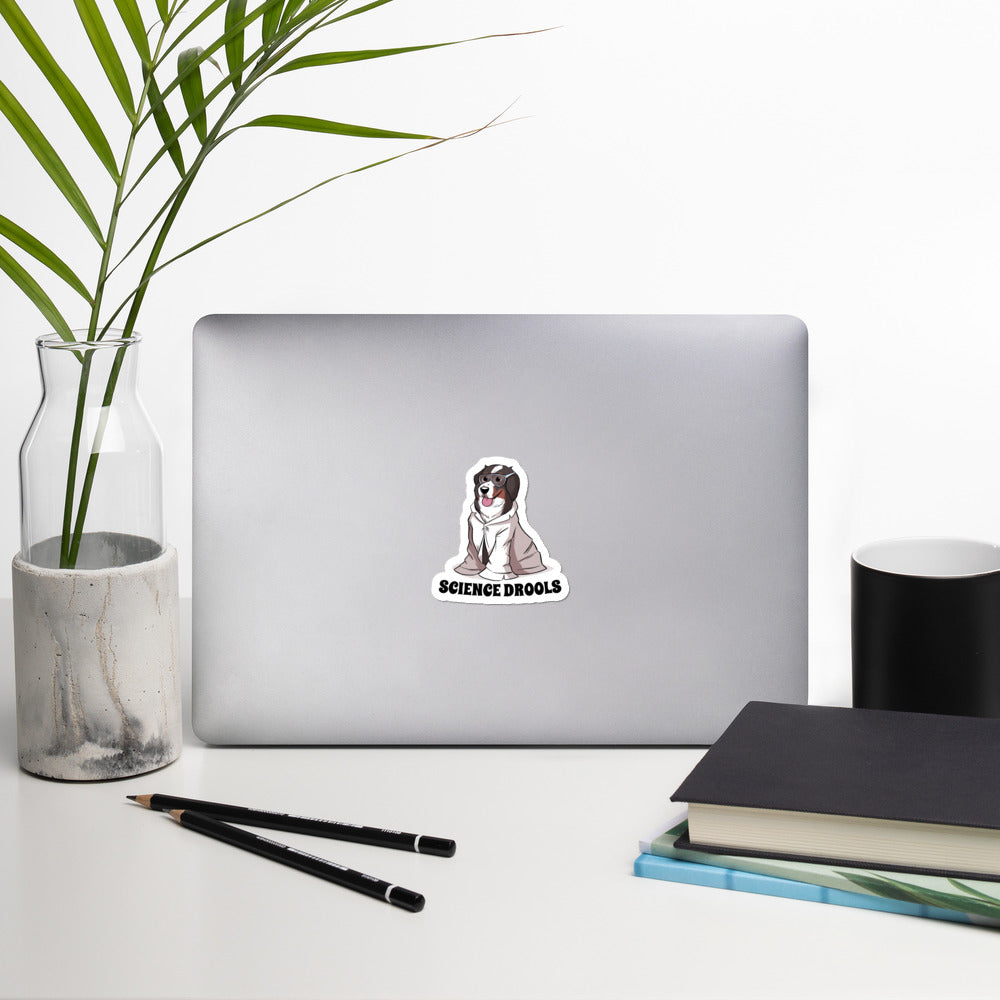 Bunsen Cartoon Science Dog- SCIENCE DROOLS