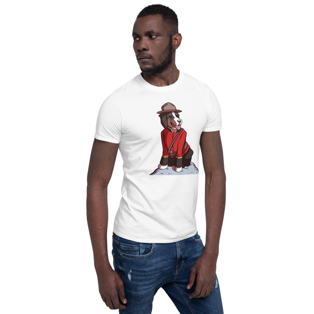 Short-Sleeve Unisex T-Shirt- Mountie Bunsen!
