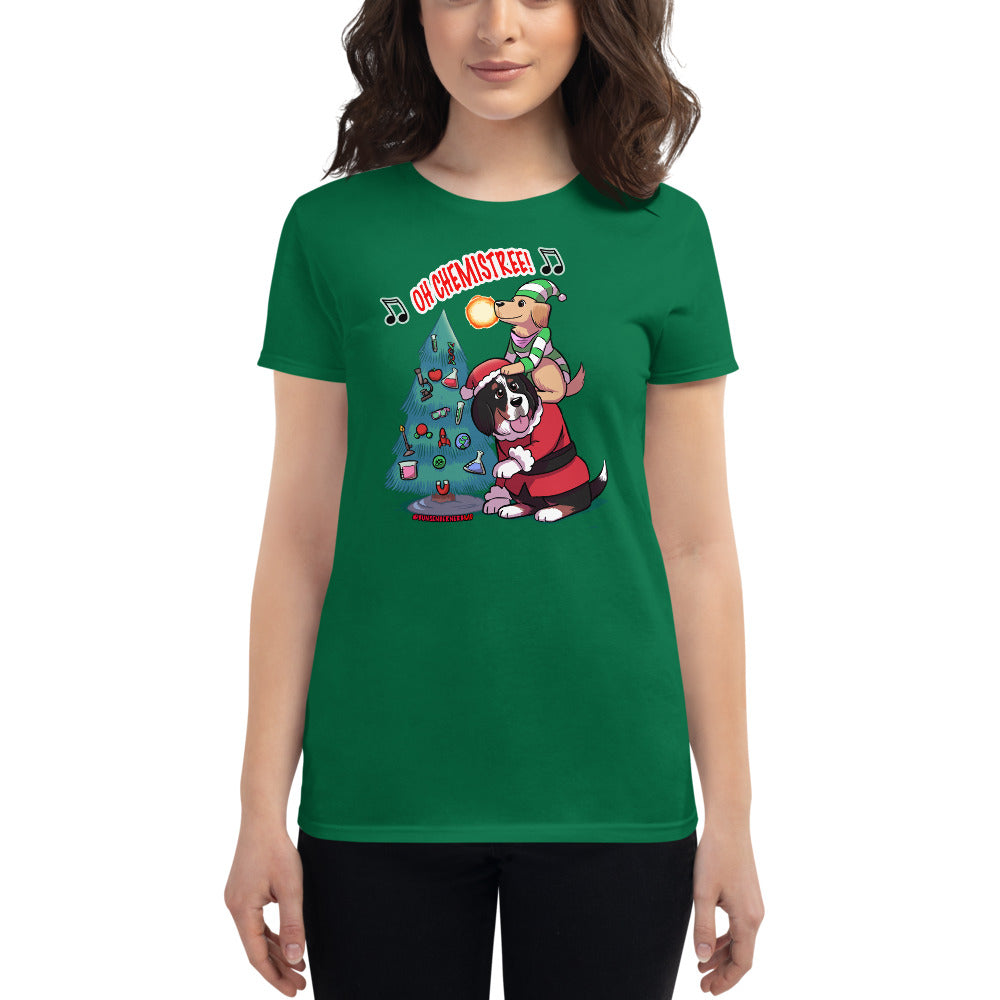 Women's short sleeve t-shirt- Oh Chemistree!