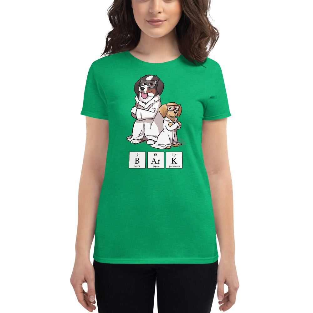 Women's short sleeve t-shirt- BARK