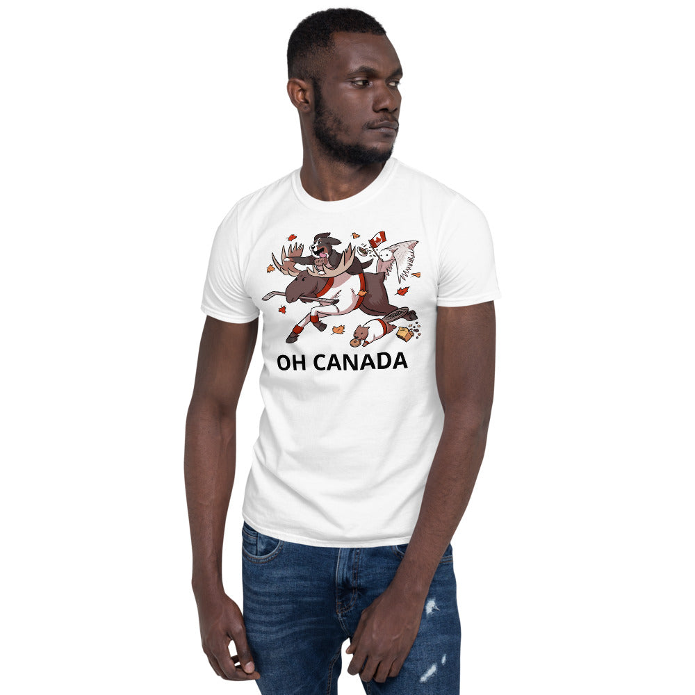 Short-Sleeve Unisex T-Shirt- OH CANADA