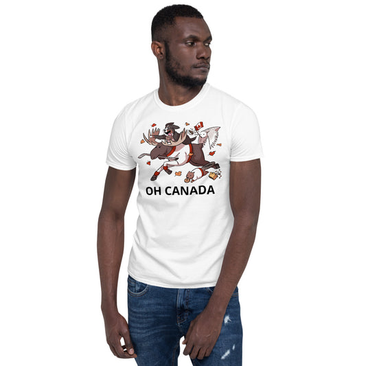 Short-Sleeve Unisex T-Shirt- OH CANADA