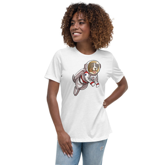 Women's Relaxed T-Shirt - Space Bunsen