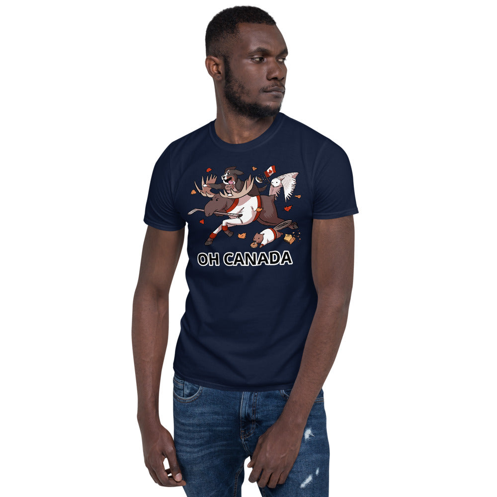 Short-Sleeve Unisex T-Shirt- OH CANADA