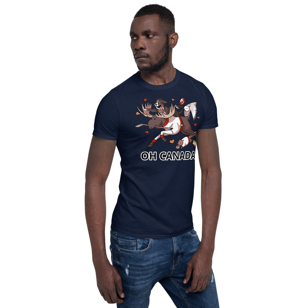 Short-Sleeve Unisex T-Shirt- OH CANADA