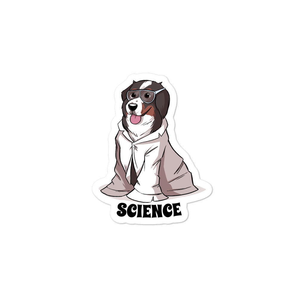 Bunsen Cartoon Science Dog- SCIENCE