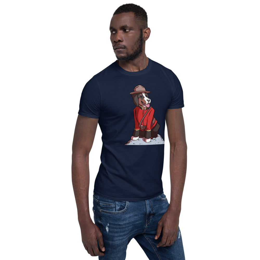 Short-Sleeve Unisex T-Shirt- Mountie Bunsen!