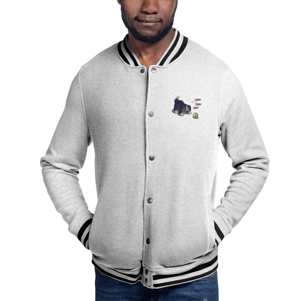 Embroidered Champion Bomber Jacket- Baby Bunsen