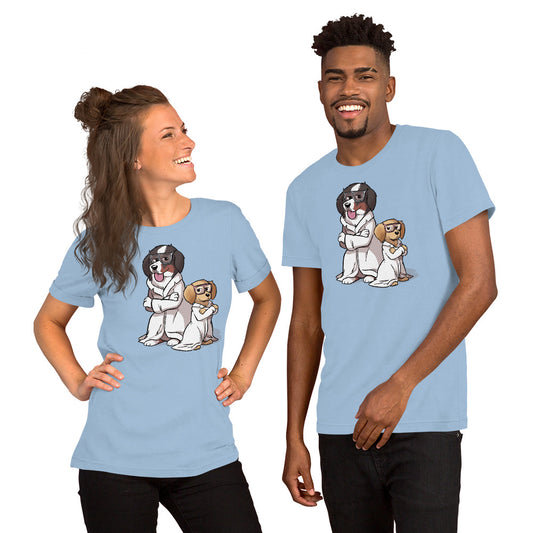 Short-Sleeve Unisex T-Shirt- Buns and Beaks