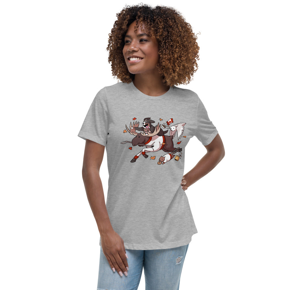 Women's Relaxed T-Shirt- Canada