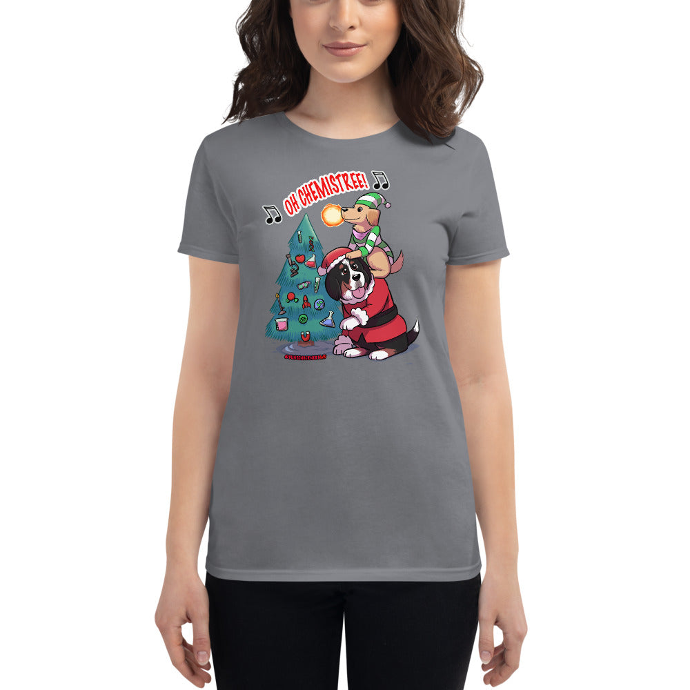 Women's short sleeve t-shirt- Oh Chemistree!