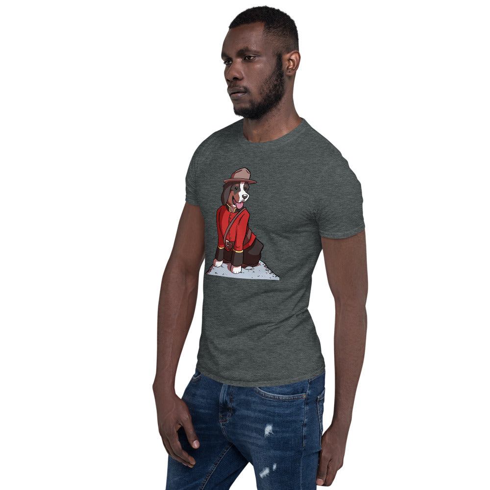 Short-Sleeve Unisex T-Shirt- Mountie Bunsen!