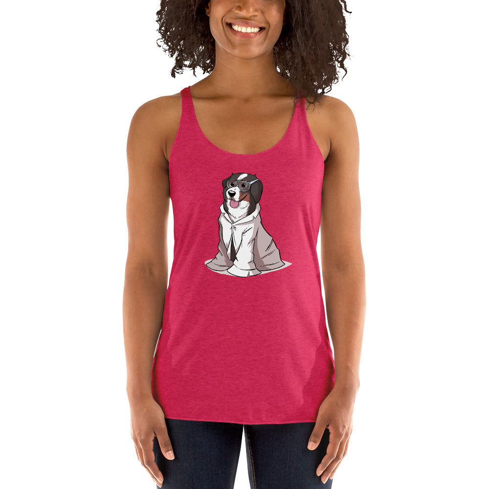 Women's Racerback Tank- Just Bunsen
