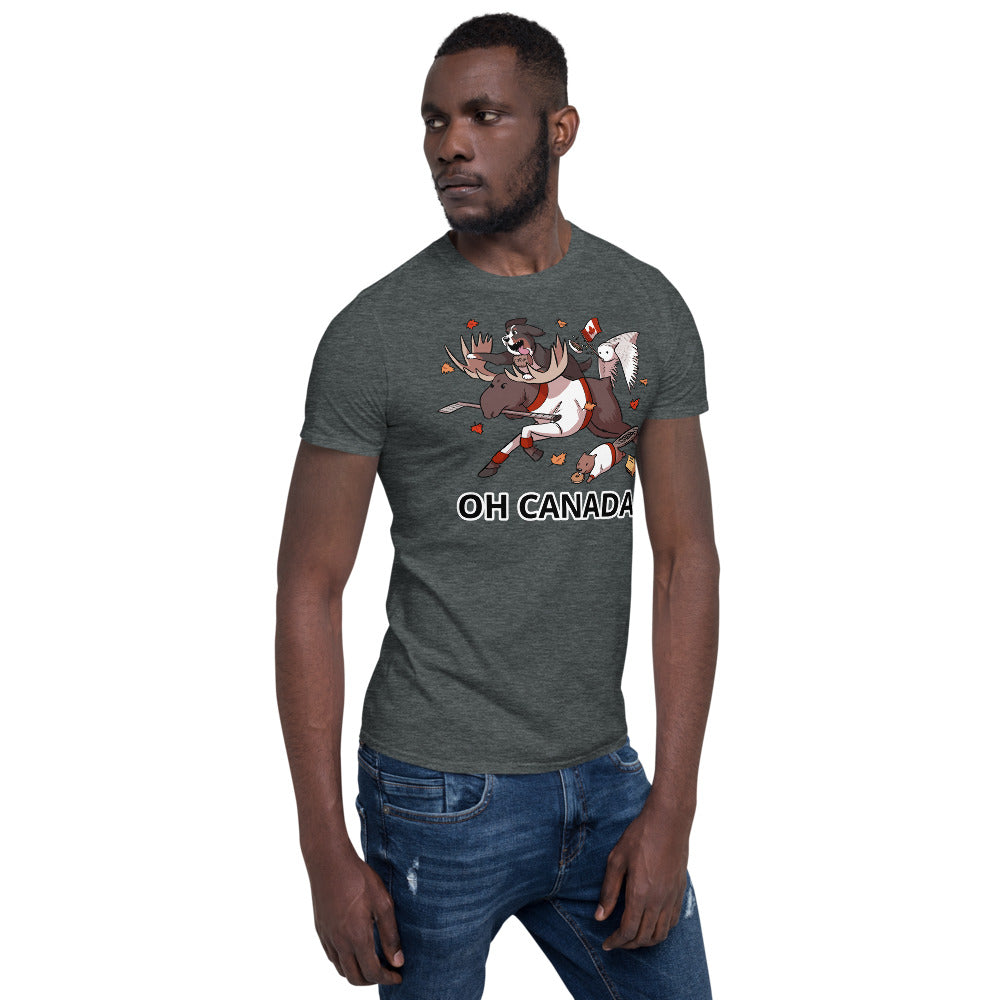 Short-Sleeve Unisex T-Shirt- OH CANADA